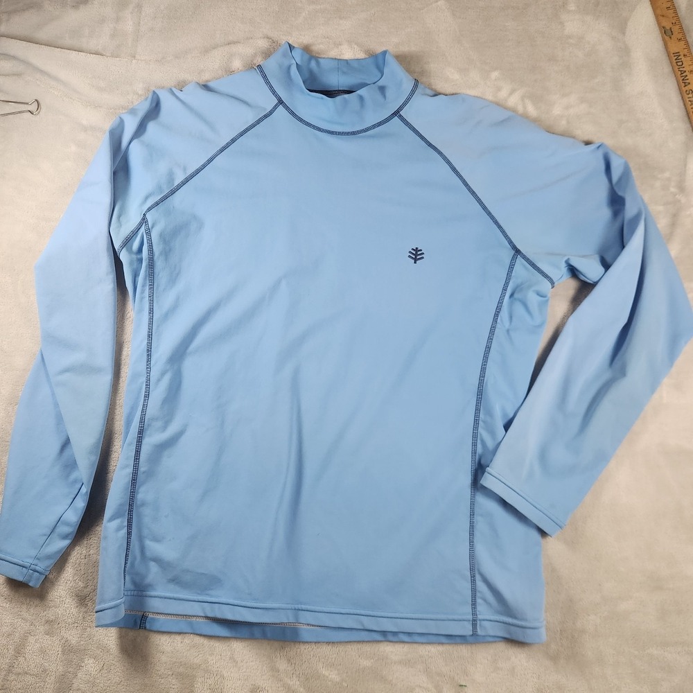Coolibar Sky Blue Long Sleeve UPF Sun Shirt